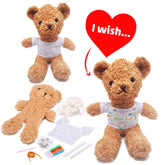 Fluffy Teddy Stuffem With T-Shirt