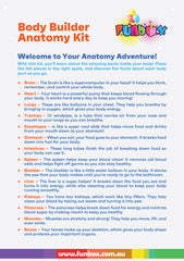 Body Builder Felt Anatomy Kit
