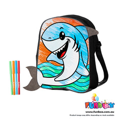 Colour-Me-In Shark Backpack