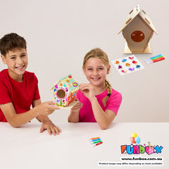 New! DIY Wooden Bird House Kit