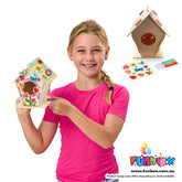 DIY Wooden Butterfly House Kit