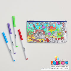 Colour-In Ocean Dreams Pencil Case