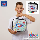 New! AFL Colour-In Lunch Box