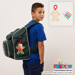 Gingerbread Man Bag Tag Kit