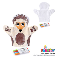 Colour-In Hand Puppet