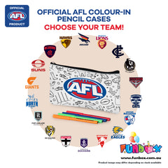 AFL Colour-In Pencil Case - Choose Your Team!