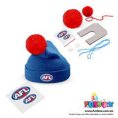 Beanie & Pom Pom Kit - AFL Colours