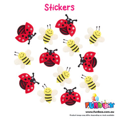 Insect Garden Felt Stickers