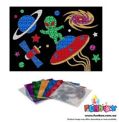 New! Alien Foil Art Activity