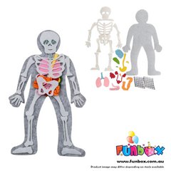 Body Builder Felt Anatomy Kit