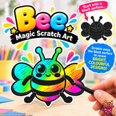 Bee Magic Scratch Art