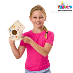 New! DIY Wooden Bird House Kit