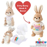 Bunny Stuffem with T-Shirt