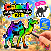 Camel Magic Scratch Art