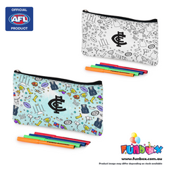 AFL Colour-In Pencil Case - Choose Your Team!