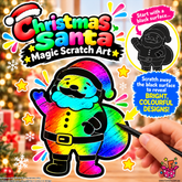 Christmas Santa Magic Scratch Art
