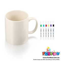 Colour-In Mug With Markers