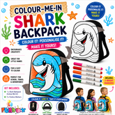 Colour-Me-In Shark Backpack