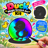 Duck Magic Scratch Art