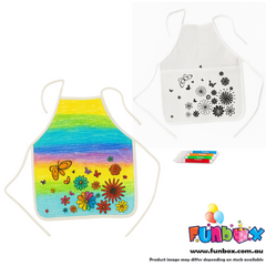 New! Colour-In Butterfly Apron Kit