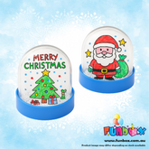 Create-Your-Own Christmas Snowglobe With Markers