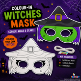 Witch Colour-In Mask