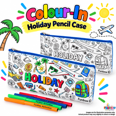 Colour-In Holiday Pencil Case