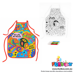 New! Colour-In Musical Apron Kit