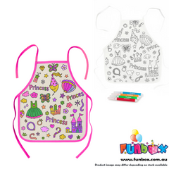 New! Colour-In Princess Apron Kit