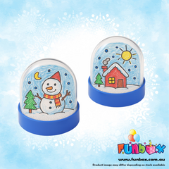 Create-Your-Own Winter Snowglobe With Markers
