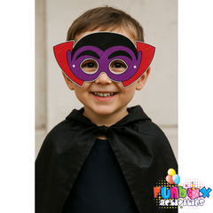 Hallowen Dracula Costume (Cape & Mask)