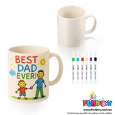 Colour-In Father's Day Mug