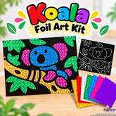 Koala Foil Art Activity Pack