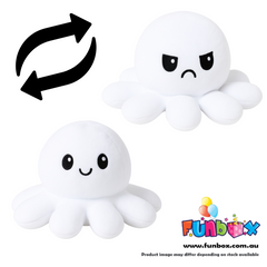 New! Reversible Mood Octopus Plush