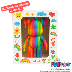 Colour Splash Bear Keyring