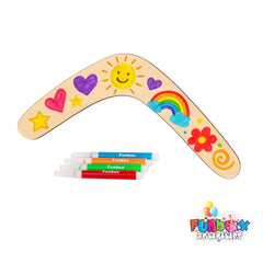 Diy Wooden Boomerang Activity Kit
