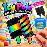 Icy Pole Magic Scratch Art