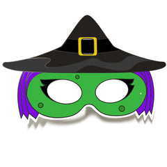 Witch Colour-In Mask
