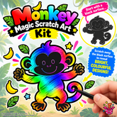 Monkey Magic Scratch Art