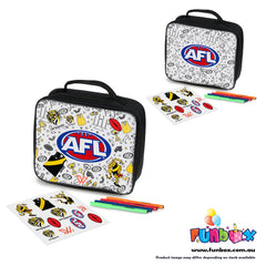 AFL Colour-In Lunch Box - Choose Your Team!