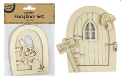 Whimsical Wooden Fairy Door