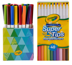 Crayola 40 Pack - SuperTips Washable Markers