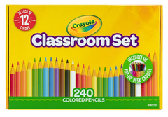 Crayola Classroom Coloured Pencils – Pack of 240