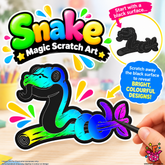 Snake Magic Scratch Art