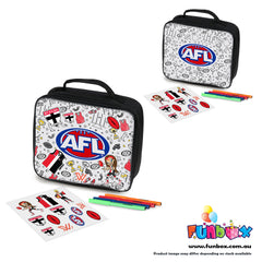 AFL Colour-In Lunch Box - Choose Your Team!