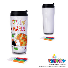 Colour-In Winter Travel Mug