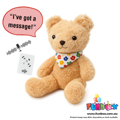 New! 'Talking Ted' Stuffem Bear