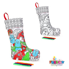 Colour-In Christmas Stocking