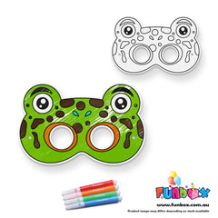 Frog Colour-In Mask
