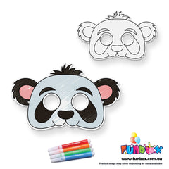 Panda Colour-In Mask
